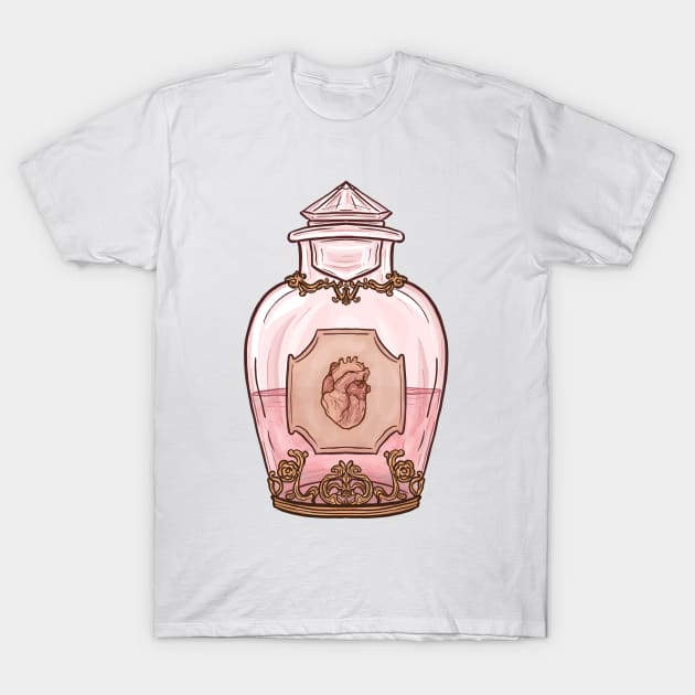 Love Potion T-Shirt by Jewelia